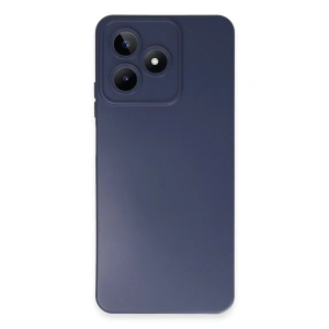 Mey İthalat®  Realme C53 Kılıf Nano içi Kadife Silikon - Lacivert