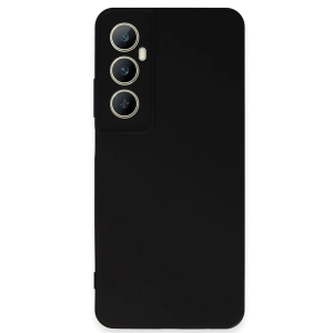 Mey İthalat®  Realme C65 Kılıf First Silikon - Siyah