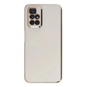 Mey İthalat®   Redmi 10 2022 Kılıf Volet Silikon - Beyaz