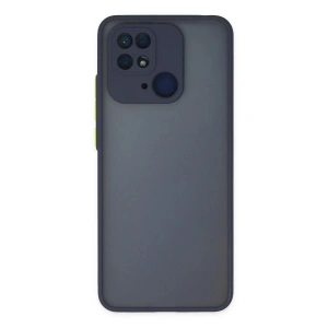 Mey İthalat®   Redmi 10C Kılıf Montreal Silikon Kapak - Lacivert