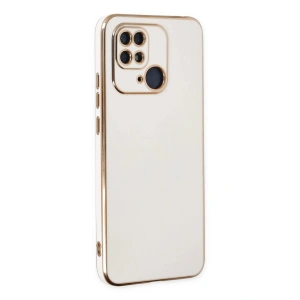 Mey İthalat®   Redmi 10C Kılıf Volet Silikon - Beyaz