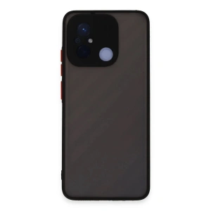 Mey İthalat®   Redmi 12C Kılıf Montreal Silikon Kapak - Siyah