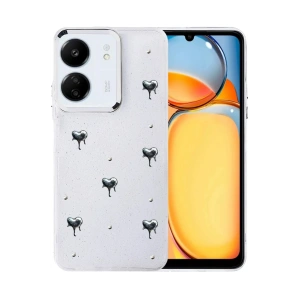 Mey İthalat®   Redmi 13C Fiyonk Desenli Kapak - Desen 3