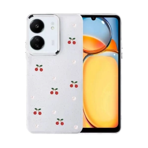 Mey İthalat®   Redmi 13C Fiyonk Desenli Kapak - Desen 9