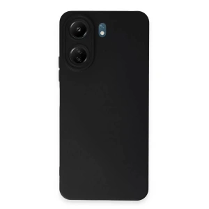 Mey İthalat®   Redmi 13C Kılıf Nano içi Kadife Silikon - Siyah
