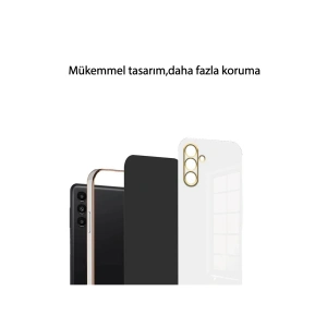 Mey İthalat®   Redmi 13C Kılıf Volet Silikon - Açık Yeşil