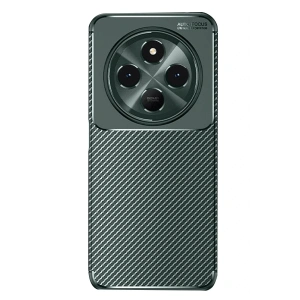 Mey İthalat®   Redmi 14C Kılıf Auto Focus Karbon Kapak - Koyu Yeşil