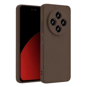 Mey İthalat®   Redmi 14C Kılıf First Silikon - Kahverengi