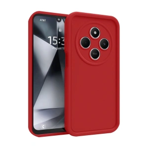 Mey İthalat®   Redmi 14C Kılıf Viera Silikon - Kırmızı