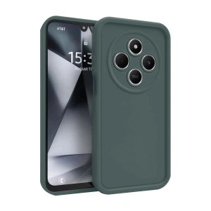 Mey İthalat®   Redmi 14C Kılıf Viera Silikon - Koyu Yeşil