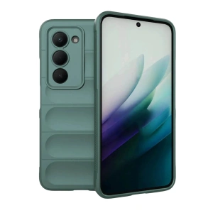 Mey İthalat®   Redmi 15 4G Optimum Silikon - Koyu Yeşil