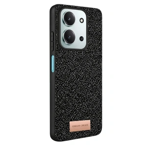 Mey İthalat®   Redmi 15C 4G Bright Simli Kapak - Siyah
