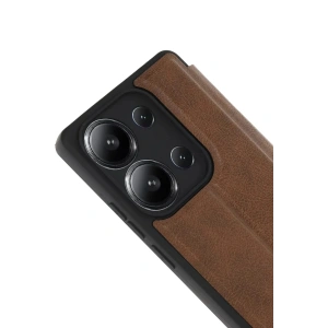 Mey İthalat®   Redmi 15C 4G Flip Cover - Taba