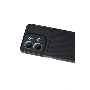 Mey İthalat®   Redmi 15C 5G Auto Focus Karbon Kapak - Siyah
