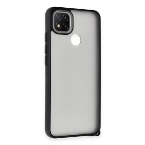 Mey İthalat®   Redmi 9C Kılıf Elegant Kapak - Siyah