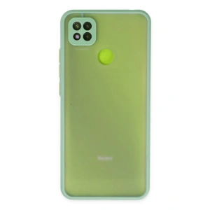 Mey İthalat®   Redmi 9C Kılıf Montreal Silikon Kapak - Turkuaz
