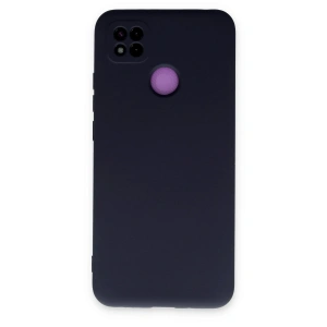 Mey İthalat®   Redmi 9C Kılıf Nano içi Kadife Silikon - Lacivert