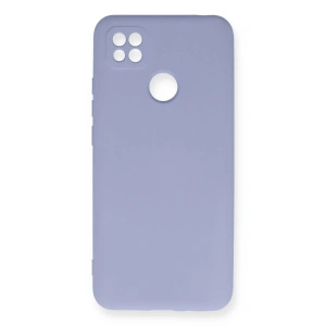 Mey İthalat®   Redmi 9C Kılıf Nano içi Kadife Silikon - Lila