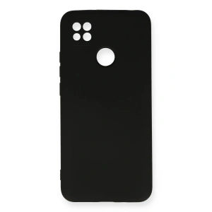 Mey İthalat®   Redmi 9C Kılıf Nano içi Kadife Silikon - Siyah