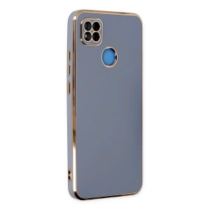 Mey İthalat®   Redmi 9C Kılıf Volet Silikon - Mavi