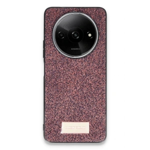 Mey İthalat®   Redmi A3 4G Bright Simli Kapak - Derin Mor
