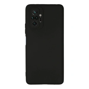 Mey İthalat®   Redmi Note 10 Pro Kılıf First Silikon - Siyah