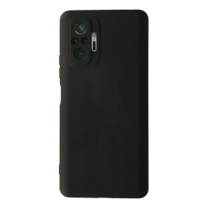 Mey İthalat®   Redmi Note 10 Pro Kılıf Nano içi Kadife Silikon - Siyah