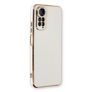 Mey İthalat®   Redmi Note 11 Kılıf Volet Silikon - Beyaz