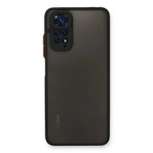 Mey İthalat®   Redmi Note 11 Pro Kılıf Montreal Silikon Kapak - Siyah