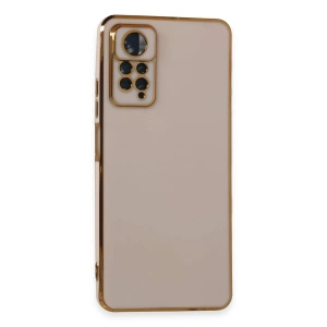 Mey İthalat® Redmi Note 11 Pro Kılıf Volet Silikon - Pembe