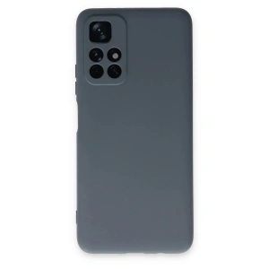 Mey İthalat®   Redmi Note 11T Kılıf Nano içi Kadife Silikon - Gri