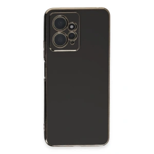 Mey İthalat® Redmi Note 12 4G Kılıf Volet Silikon - Siyah