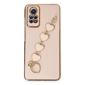Mey İthalat® Redmi Note 12 Pro 4G Kılıf Esila Silikon - Pudra