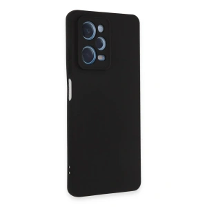 Mey İthalat®   Redmi Note 12 Pro 5G Kılıf Nano içi Kadife Silikon - Siyah
