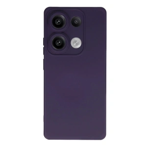 Mey İthalat®   Redmi Note 13 4G Kılıf Nano içi Kadife Silikon - Mor