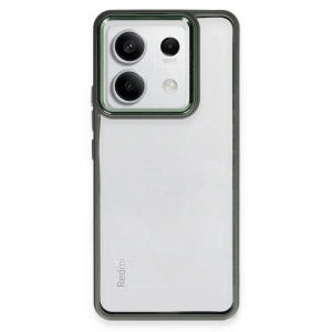 Mey İthalat®   Redmi Note 13 4G Kılıf Power Silikon - Koyu Yeşil