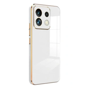 Mey İthalat®   Redmi Note 13 5G Kılıf Volet Silikon - Beyaz