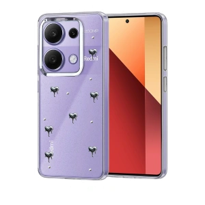 Mey İthalat®   Redmi Note 13 Pro 4G Fiyonk Desenli Kapak - Desen 3