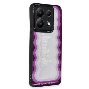Mey İthalat®   Redmi Note 13 Pro 5G Kılıf Mirror Desenli Kapak - Mirror - 5