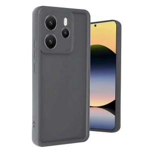 Mey İthalat®   Redmi Note 14 4G Kılıf Viera Silikon - Gri