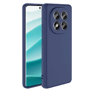 Mey İthalat®   Redmi Note 14 Pro 4G Kılıf First Silikon - Lacivert