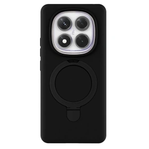Mey İthalat®   Redmi Note 14 Pro 4G Regal Magsafe Standlı Kapak - Siyah