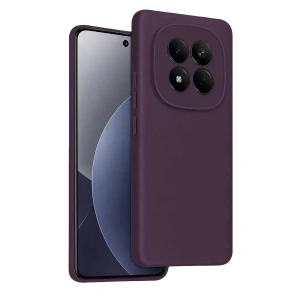 Mey İthalat®   Redmi Note 15 4G First Silikon - Mürdüm