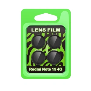 Mey İthalat®   Redmi Note 15 4G Raze Metal Kamera Lens - Siyah