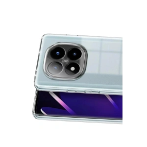 Mey İthalat®   Redmi Note 15 Pro 4G Lüx Şeffaf Silikon - Şeffaf