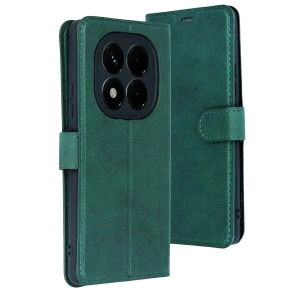 Mey İthalat®   Redmi Note 15 Pro 4G Trend S Plus Kapaklı Kılıf - Yeşil