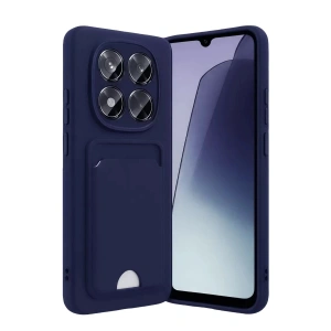 Mey İthalat®   Redmi Note 15 Pro 5G Kelvin Kartvizitli Silikon - Lacivert