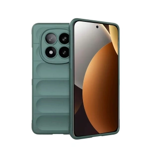 Mey İthalat®   Redmi Note 15 Pro 5G Optimum Silikon - Koyu Yeşil