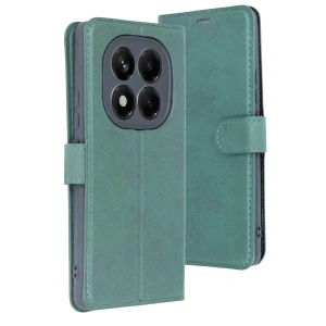Mey İthalat®   Redmi Note 15 Pro 5G Trend S Plus Kapaklı Kılıf - Yeşil