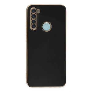 Mey İthalat®   Redmi Note 8 Kılıf Volet Silikon - Siyah